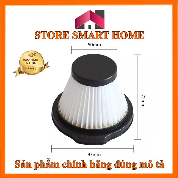 Lõi lọc hepa máy hút bụi deerma dx115c / dx115s / dx115 | lõi lọc máy hút bụi deerma dx115c - store smart home