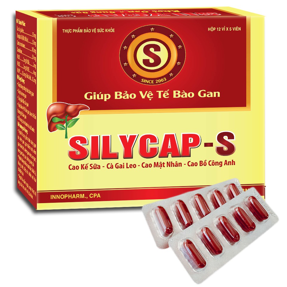 Giải độc gan Silycap S cam kết hàng đúng mô tả chất lượng đảm bảo an toàn đến sức khỏe người sử dụng