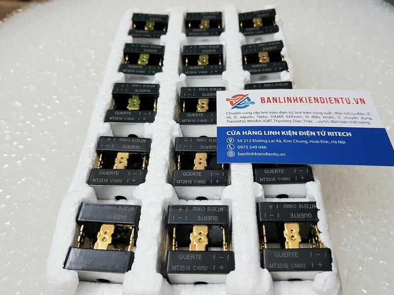 Mt3516, mt3516a diode cầu 3 pha 35a 1600v chính hãng