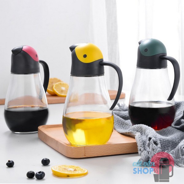 Bình dầu tự động mở nắp lock&lock pecker oil bottle 550ml cko201