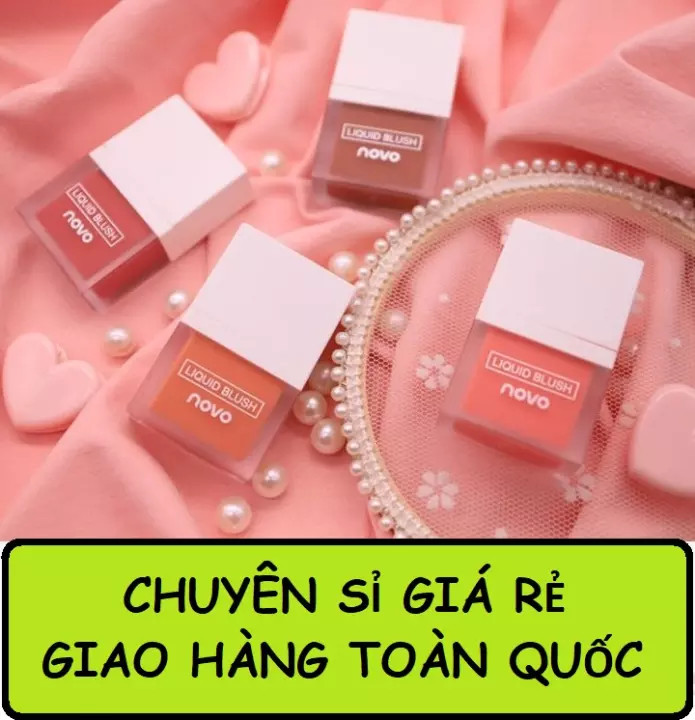[Chuyên sỉ] Phấn má hồng dạng kem Novo Juice Liquid Blusher (Ngẫu nhiên)