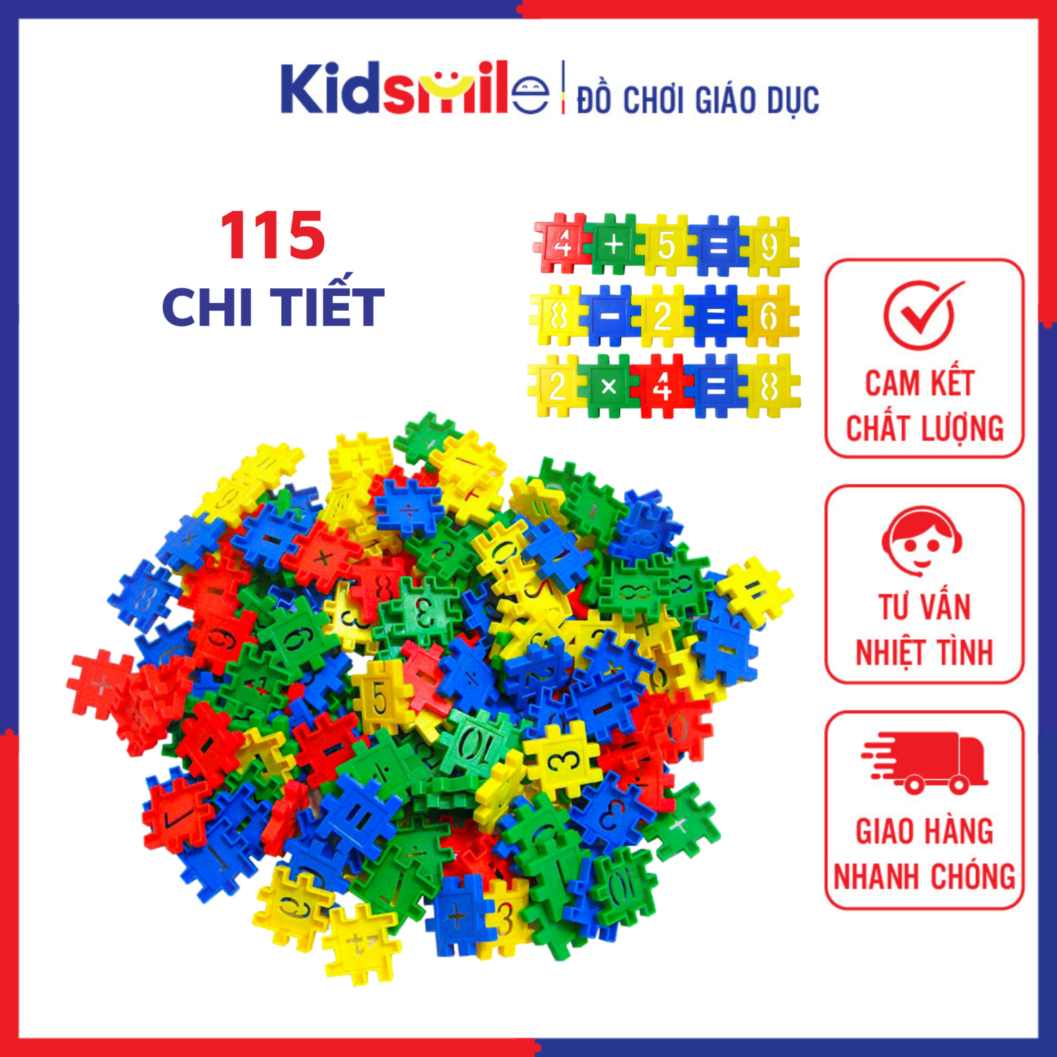 Đồ chơi trẻ em túi 115 tấm xếp hình  nhựa nguyên sinh an toàn nhiều màu sắc giúp trẻ từ 3 tuổi trở lên phát triển trí tưởng tượng và tư duy sáng tạo