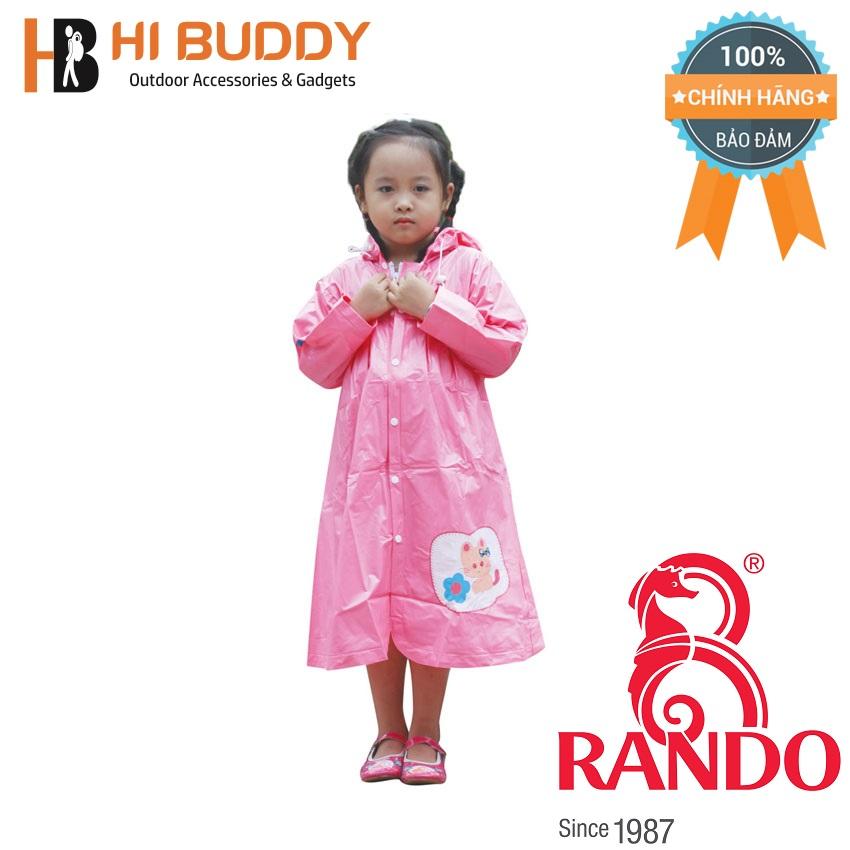 Áo mưa trẻ em mèo con rando cpps-14 size 4 1.2 – 1.3 m