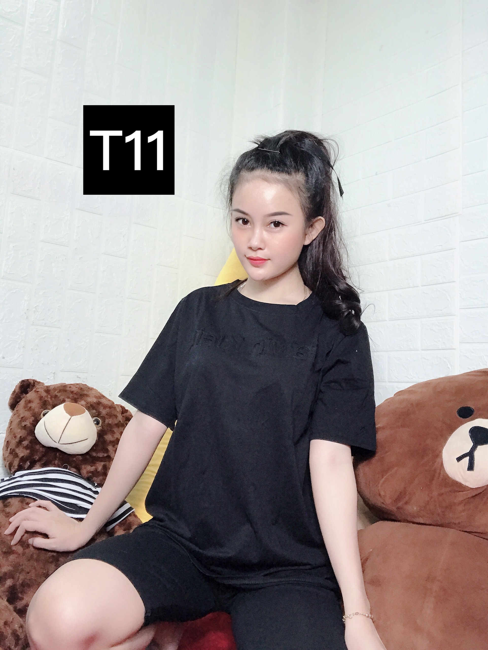 [HCM]Đồ Bộ Cao Cấp Thun QC Hàng Đẹp - Set Bộ Thể Thao Nữ Thêu Chữ Form Cực Đẹp Tôn Dáng Siêu Hot- Kèm Hình Thật  Shop Tự Chụp