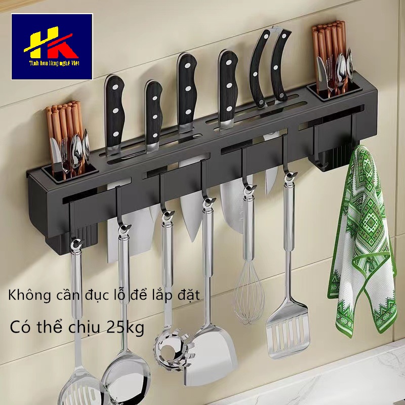 Giá để dao và giá để đũa, Kệ để đồ đa chức năng bằng thép không gỉ nhà bếp