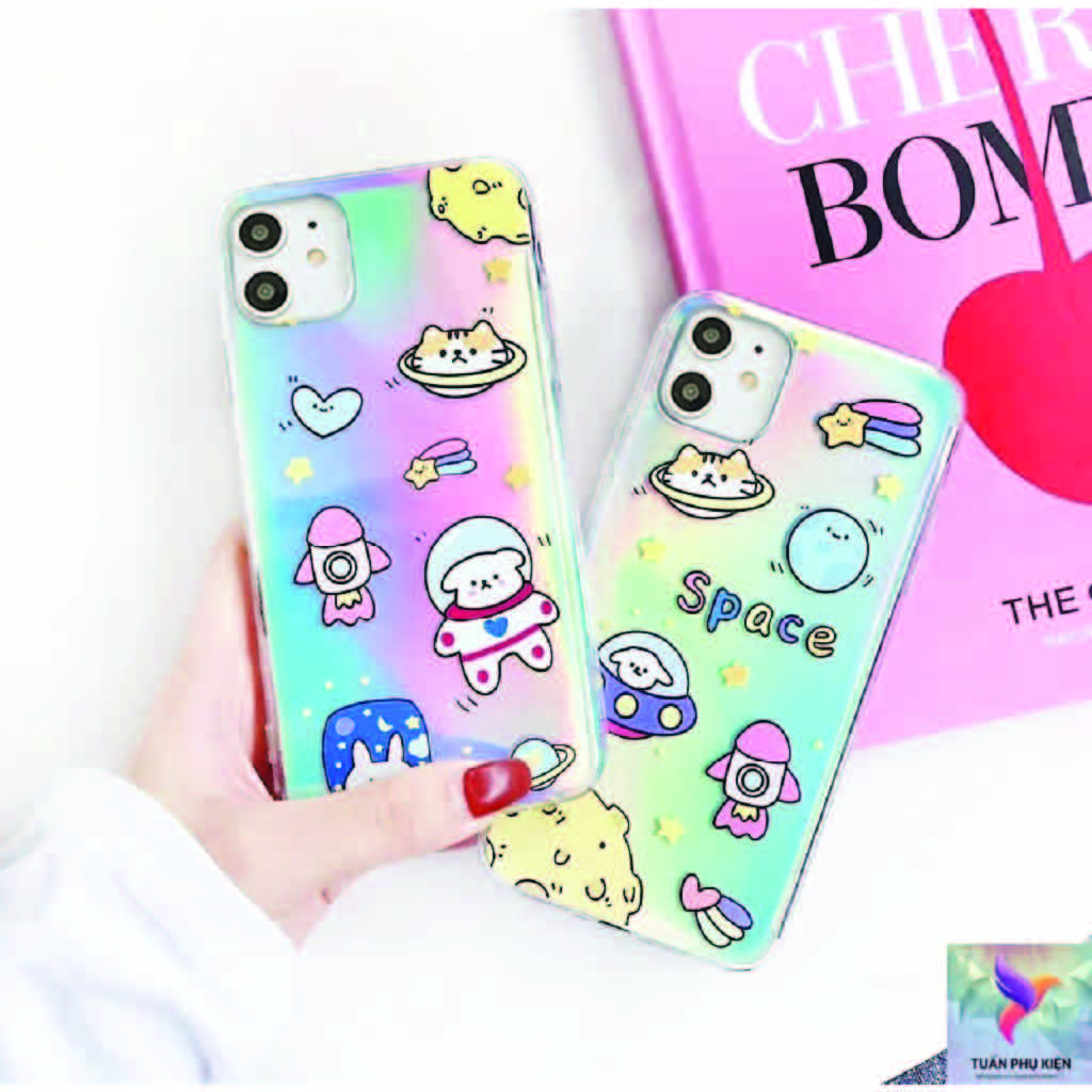 Ốp Lưng Iphone ⚡ Ốp Lưng Điện Thoại Iphone Space Phản Quang ⚡ - Iphone 6 / Iphone 6s / Iphone 6Plus / Iphone 6S Plus / Iphone 7 / Iphone 8 /Iphone 7Plus / Iphone 8Plus / Iphone X / Iphone Xs / Iphone Xsmax /Iphone 11 / Iphone 11Promax-