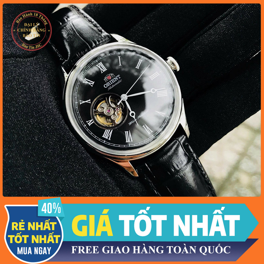 { RẺ VÔ ĐỐI }{ BẢO TÍN ĐỒNG HỒ SHOP SỊN LAZADA } Đồng Hồ Nam Dây Da Orient Caballero Automatic Dây Da Full Box { BÁN BUÔN ORIENT SEIKO PATEK SK }