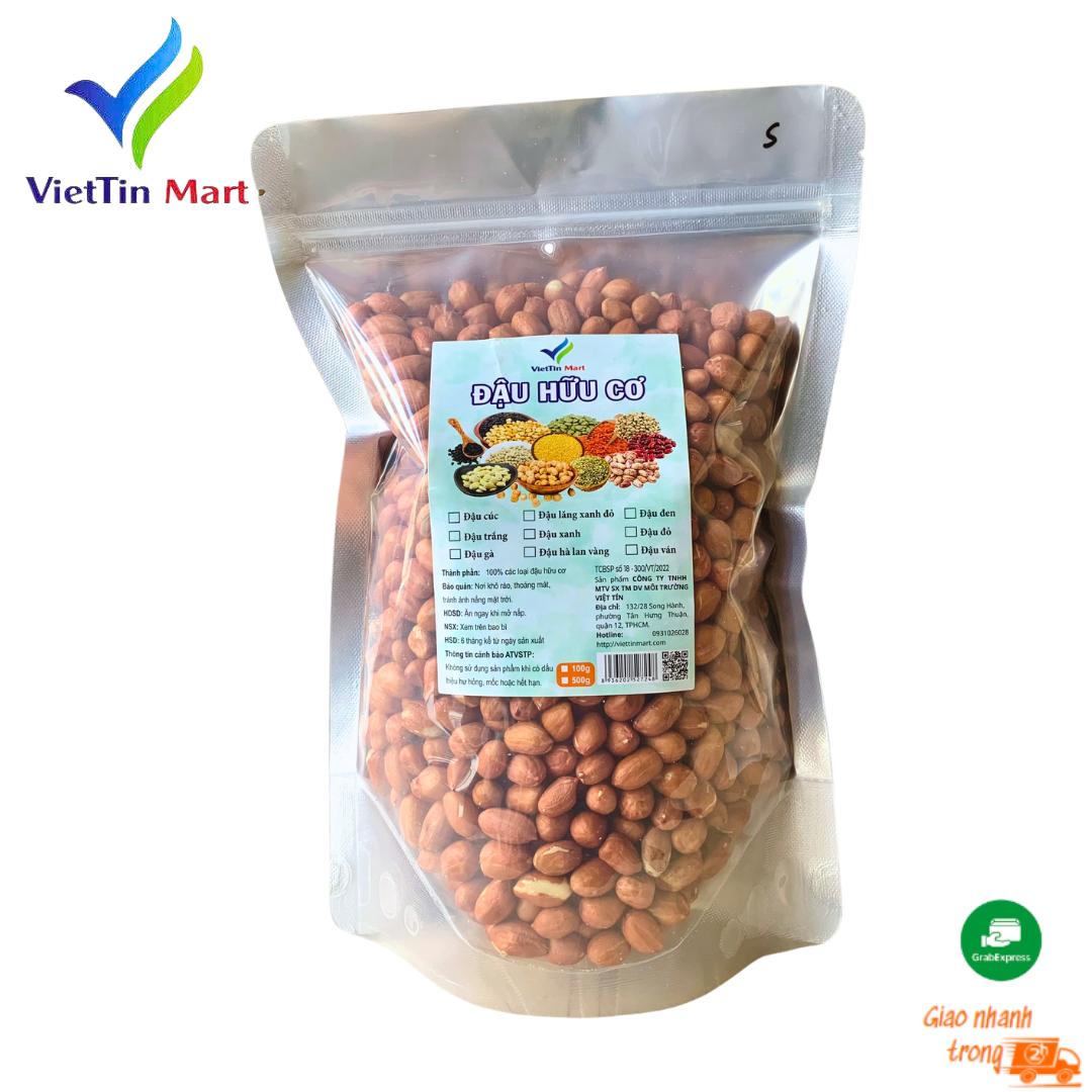 Đậu phộng sống hữu cơ viettin mart