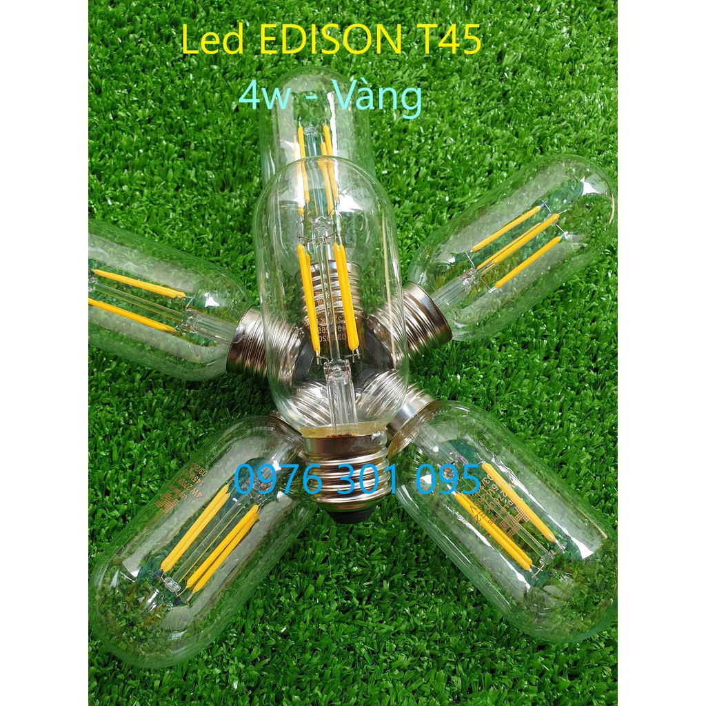 Đèn edison t45 - 4w