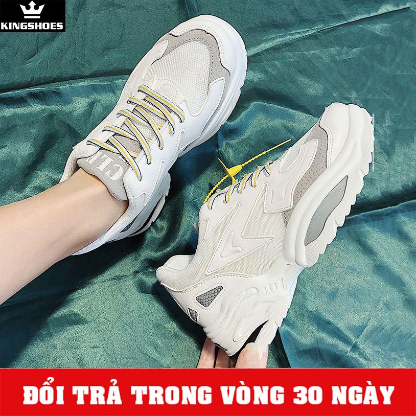 Giày Sneaker Nam Cao Cấp Phong Cách Hàn Quốc Mẫu Mới (Giá Siêu Sốc) - KINGSHOES (KS24)