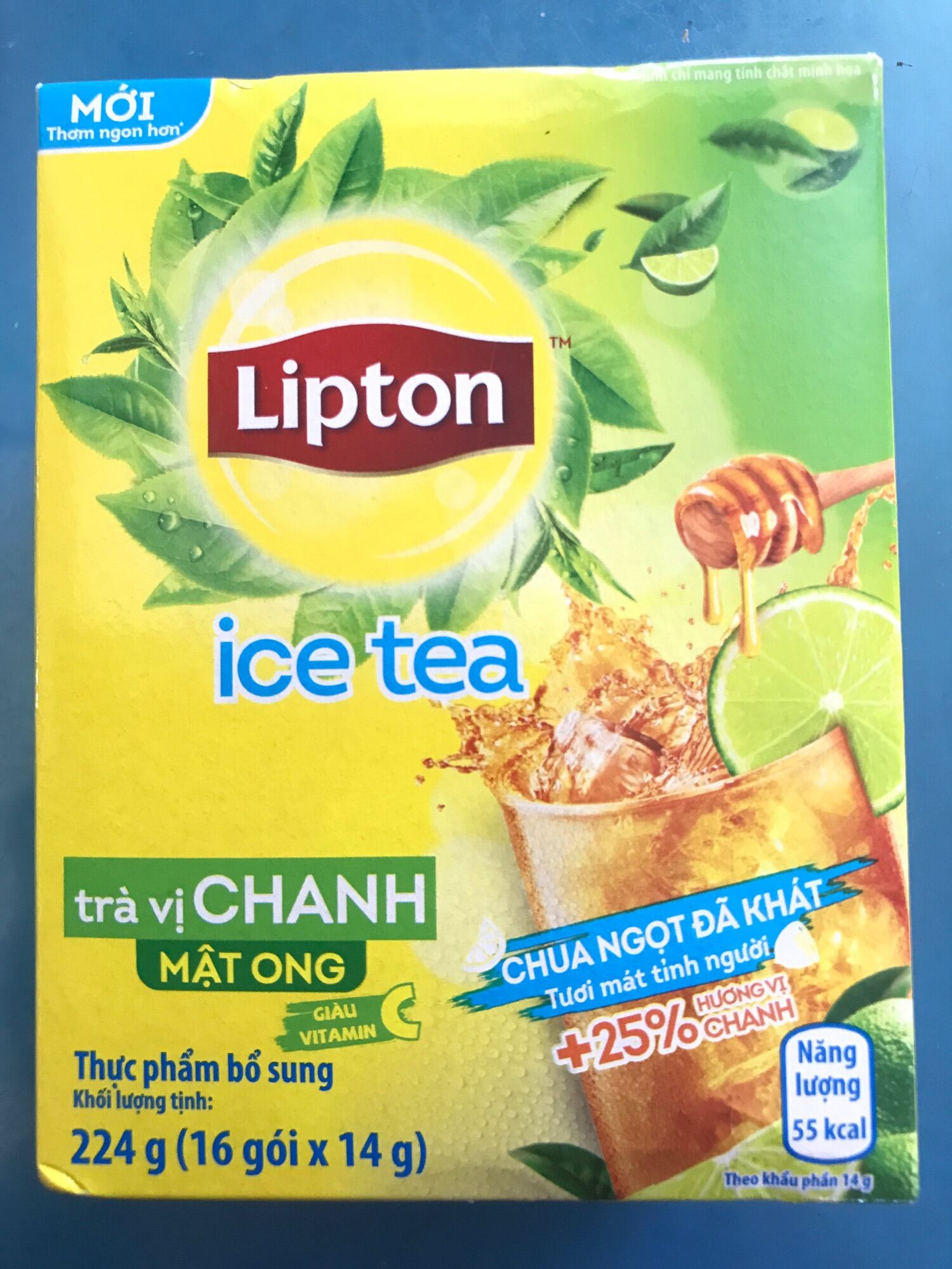 LIPTON ICE TEA TRÀ ĐÀO TRÀ CHANH 225g