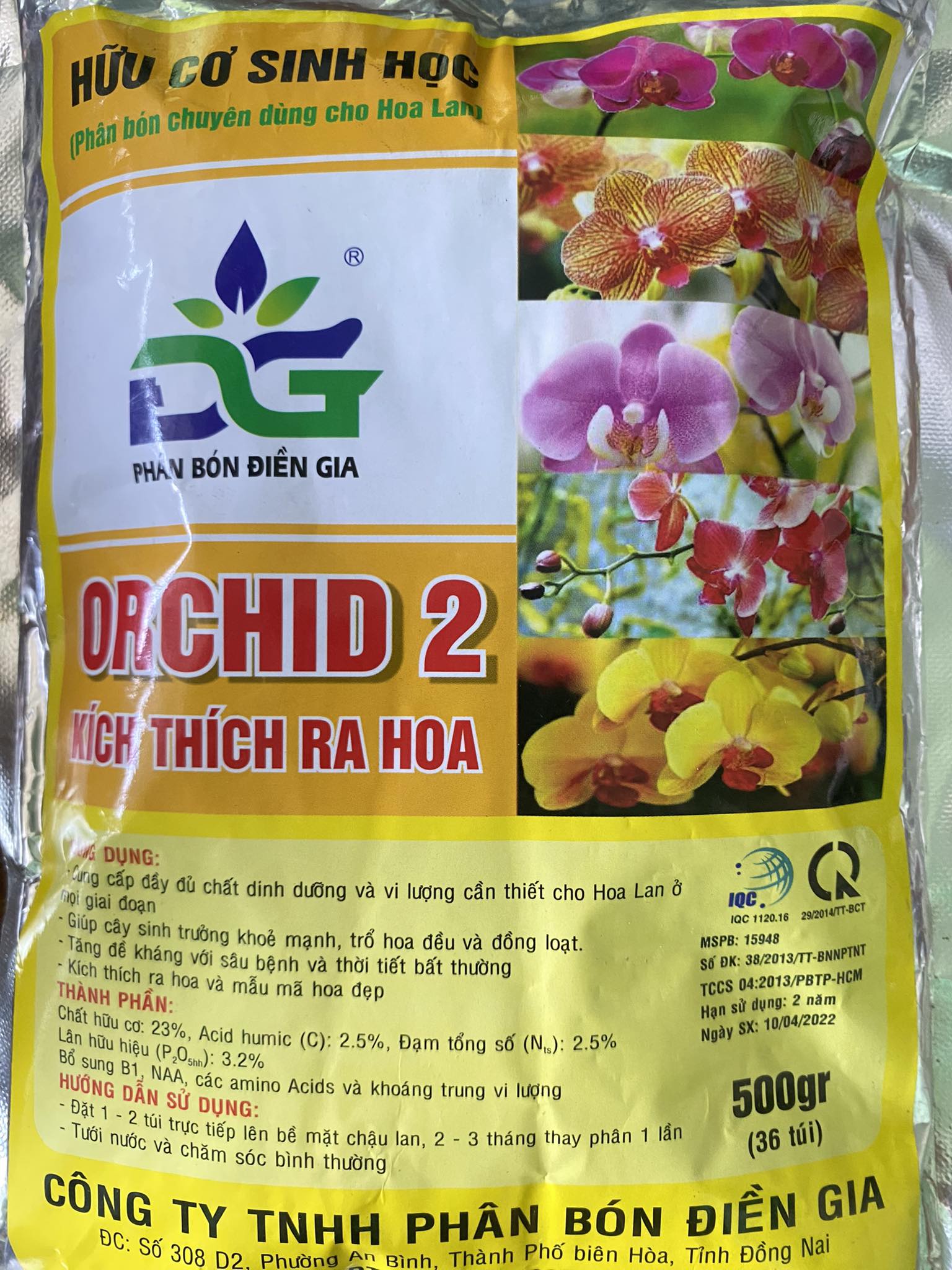 Phân bón Orchid 2