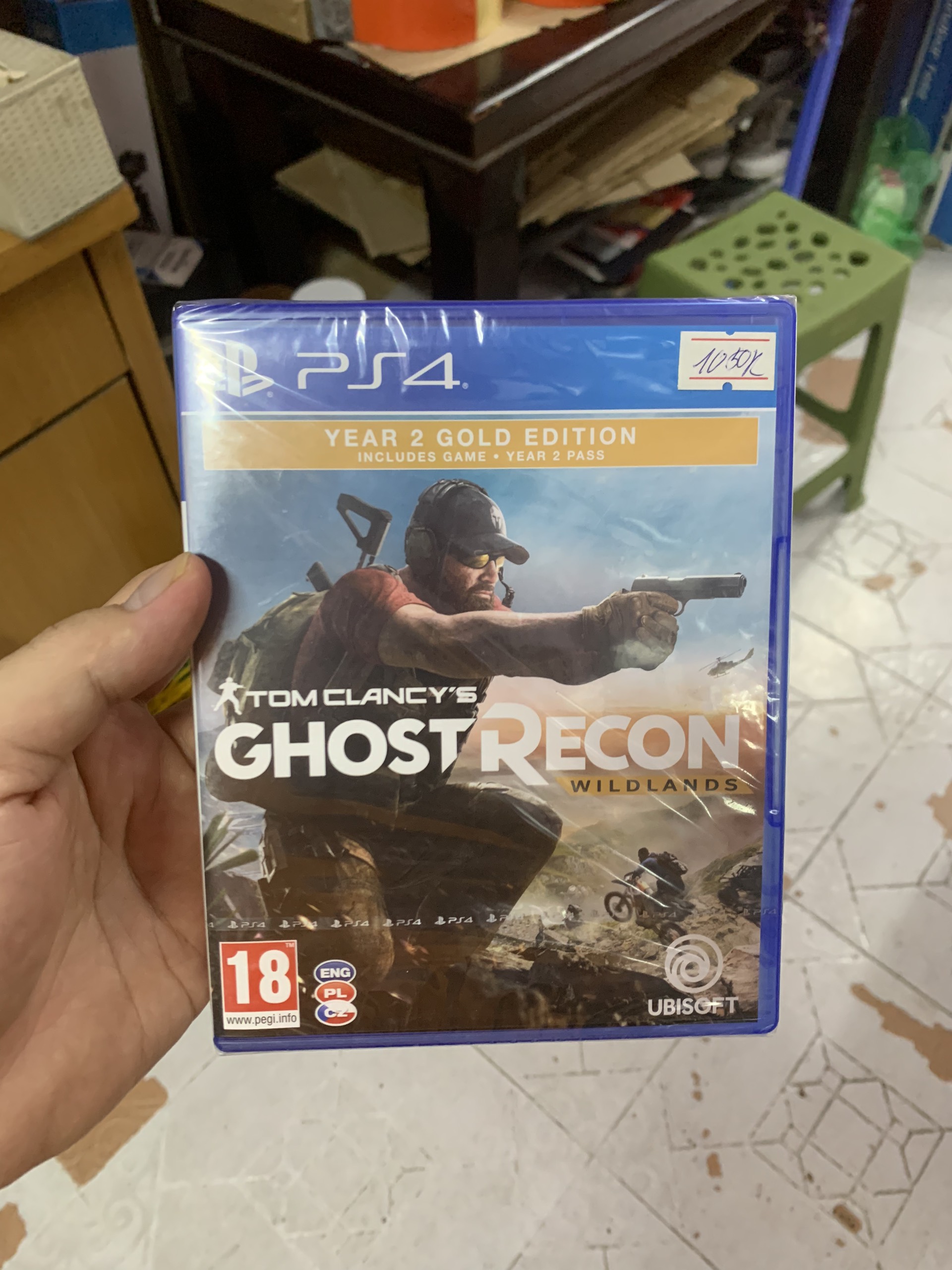 ĐĨa Game Ps4 Tom Clancy's Ghost Recon Wildlands Gold Edition Year 2