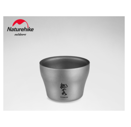 Ly rượu titanium 2 lớp glamping naturehike nh20cj020