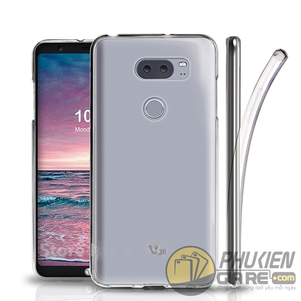Ốp lưng silicon trong suốt cho lg v30 thinq, lg v35