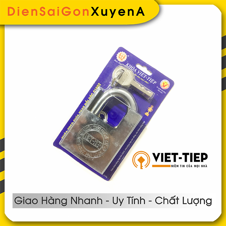 Ổ khóa, khóa treo chống cắt 60mm việt tiệp 01602