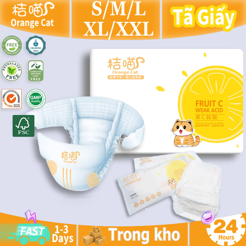 Tã/bỉm dán siêu mỏng tã giấy s16 m23 l20 xl19 xxl18 tã giấy tã dán