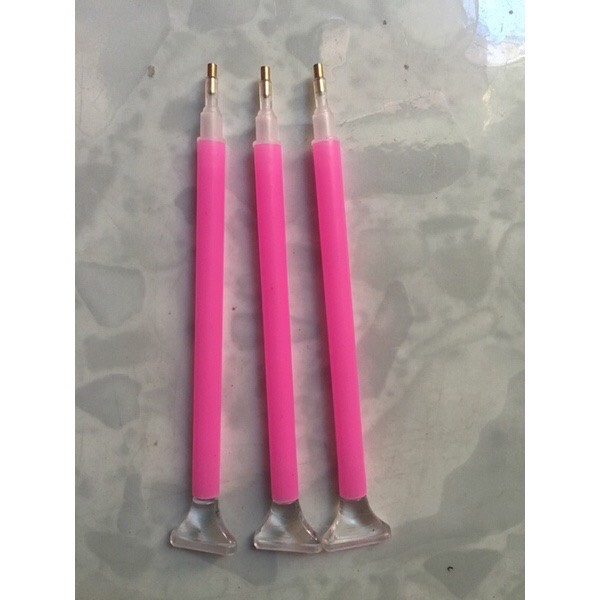Combo 3 cây bút chấm đá đầu 6 viên
