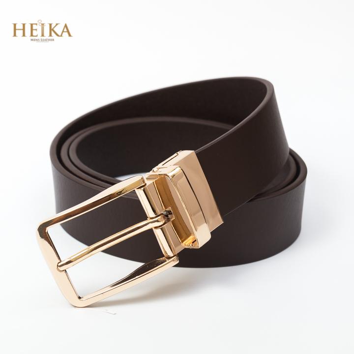 Thắt Lưng Dây Nịt Nam Da Bò Thật 100% cao cấp DL5152 - Bảo hành 12 tháng. [Tặng kèm đinh đục lỗ]