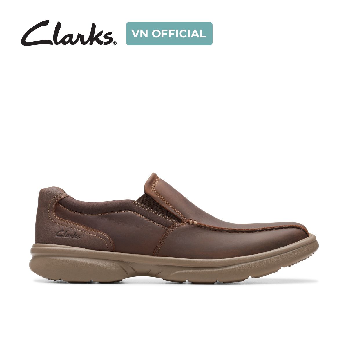  Giày Lười Da Nam Clarks - Bradley Step 