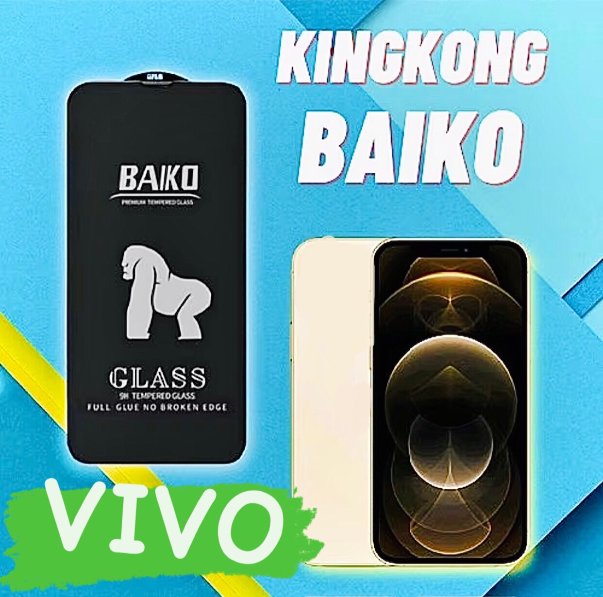 PKTC_KÍNH CƯỜNG LỰC Kingkong BAIKO chính hãng dành cho VIVO các dòng Y9