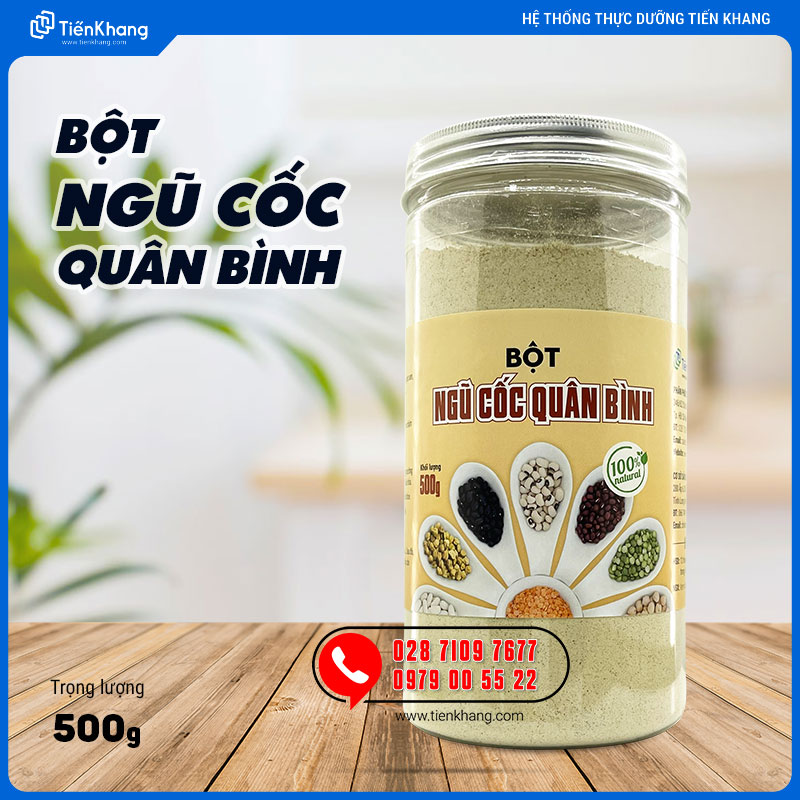 Bột ngũ cốc quân bình - hũ