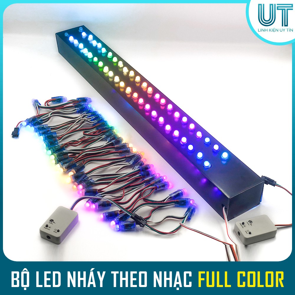 Bộ đèn led nháy theo nhạc led 1903 fullcolor - 5v