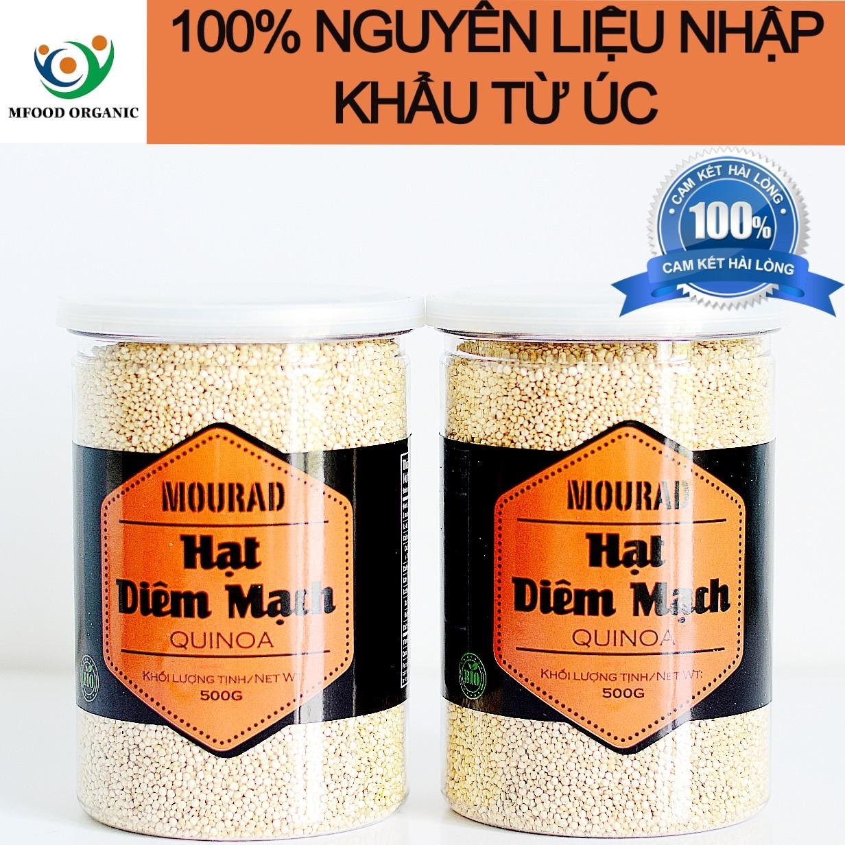 Hạt quinoa diêm mạch mourad hũ 500g - giàu dinh dưỡng