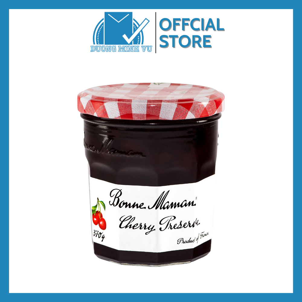Mứt anh đào Bonne Maman Jam Red Cherry 370g
