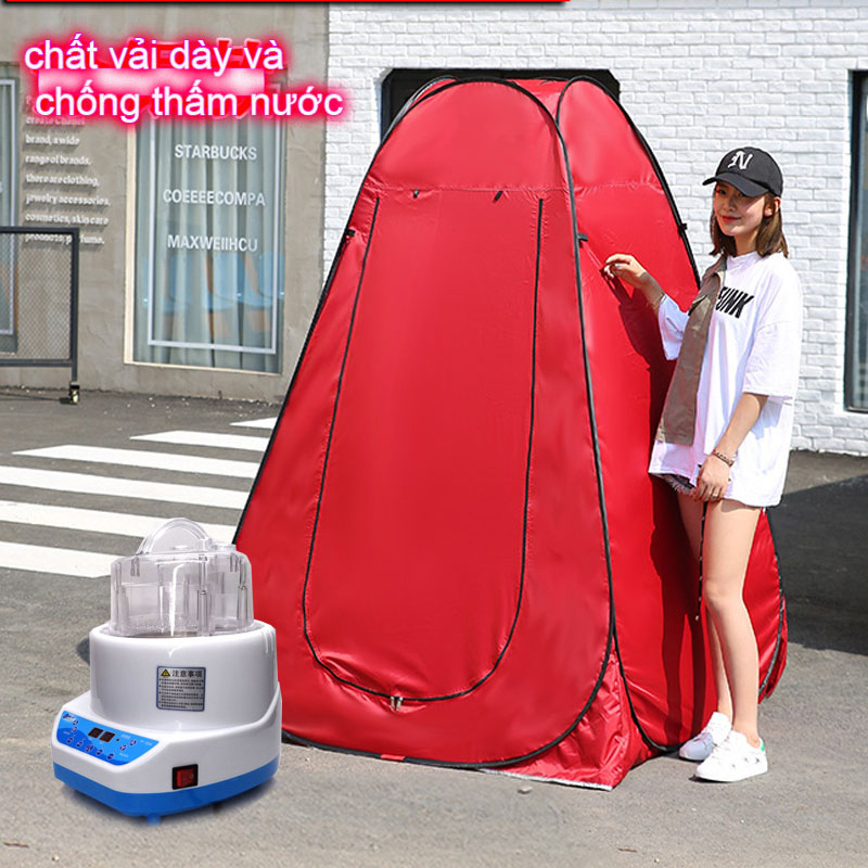 Nồi xông hơi 8 Lít + lều xông hơi đa chức năng (LOẠI LỚN-120 CM-120 CM-190 CM) LỀU ĐI CÂU, LỀU DU LỊCH, LỀU TẮM CHO TRẺ.