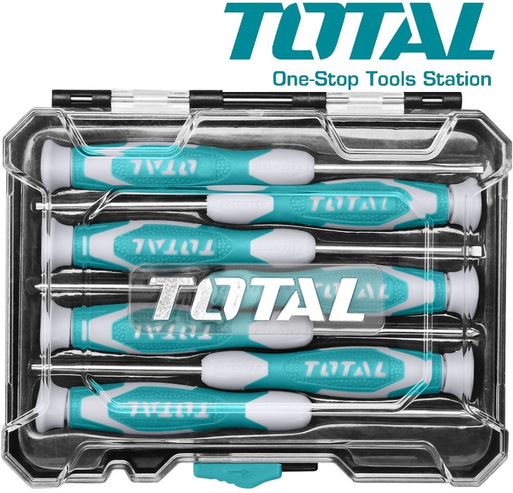 Bộ 7 tua vít sửa đồng hồ sửa điện thoại sửa điện tử sửa laptop thép cr-v total tht250726