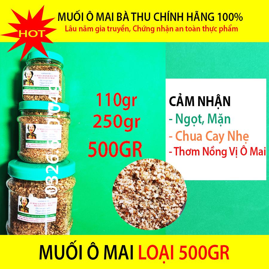 Lọ 250g muối ô mai Bà Thu