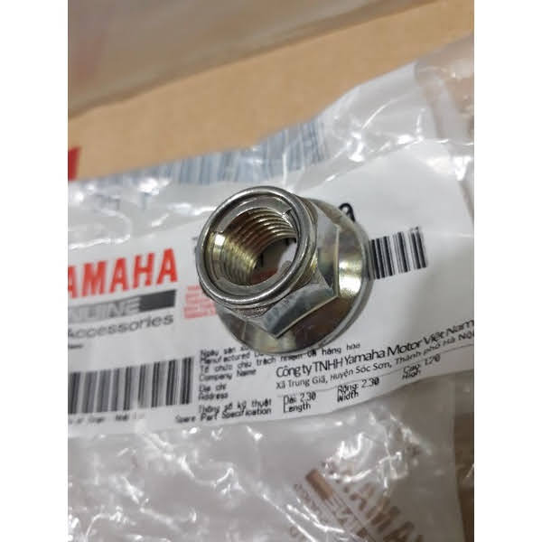 Con tán bánh sau exciter 135 zin yamaha / ốc bánh sau exciter 135