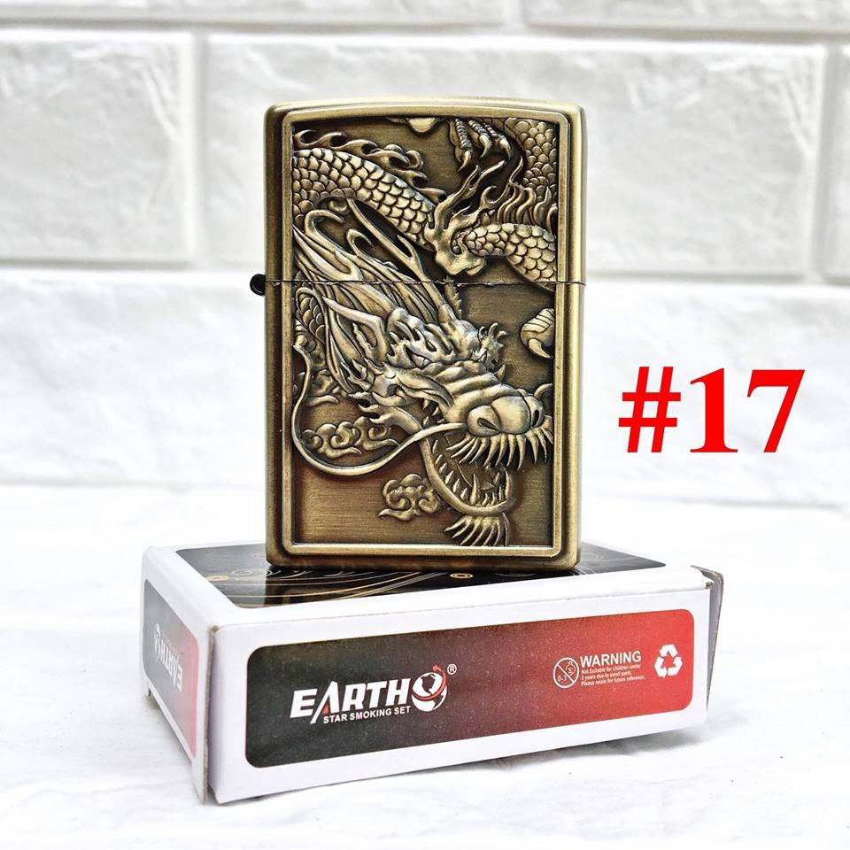 Bật lửa xăng hình rồng nổi #17 - - gia phú store