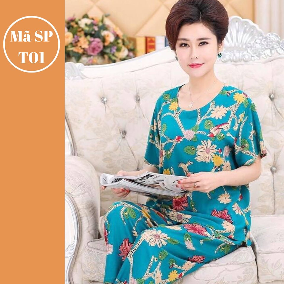 [TỔNG HỢP XẢ KHO] Bộ Đồ Trung Niên Sang Trọng Quý Phái Cho Mẹ