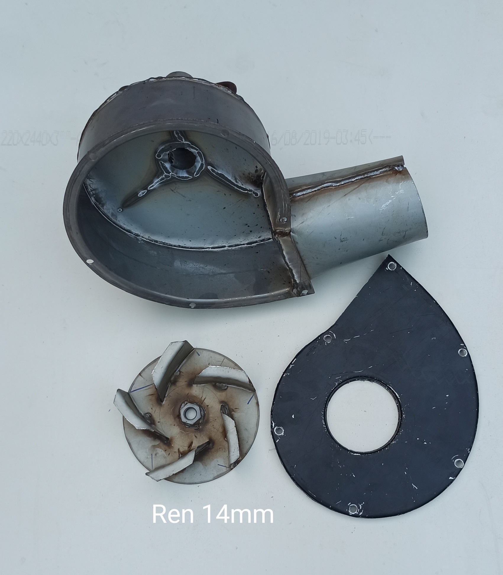 Đầu Bò Bơm Nước ( Tu Hít Bơm Tát) Đầu Ra Phi 10cm Lắp Sắt Xi Đuôi Tôm Cho Ống Tuýp 34mm Lựa Chọn Ren 14mm, 16mm