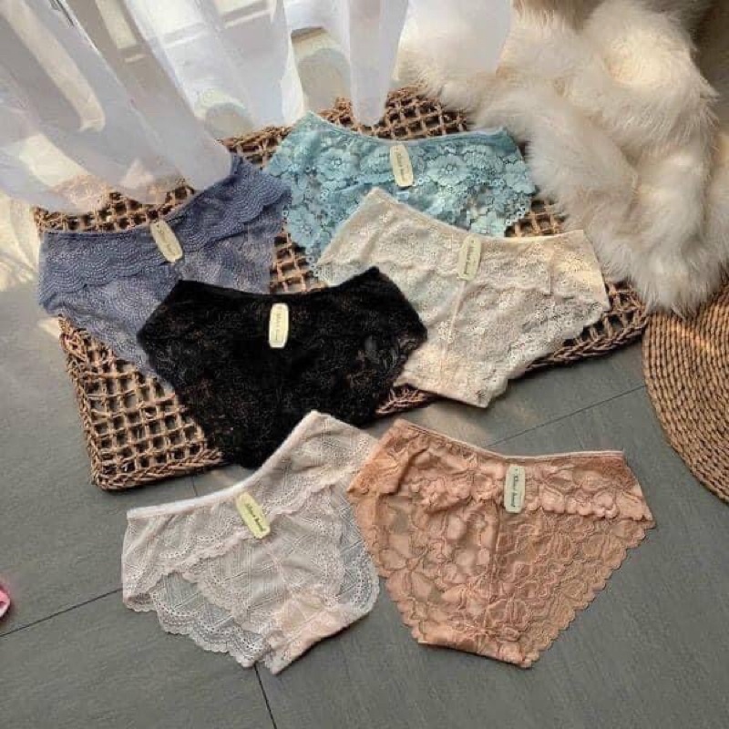 Combo Sét 10 Quần Lót Ren Nhiều Màu 2