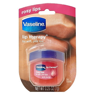 Sáp dưỡng môi hồng xinh hương hoa hồng vaseline 7gr