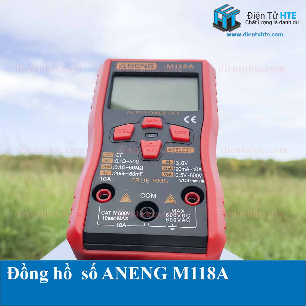 Đồng hồ vạn năng số tự động ANENG M118A True RMS