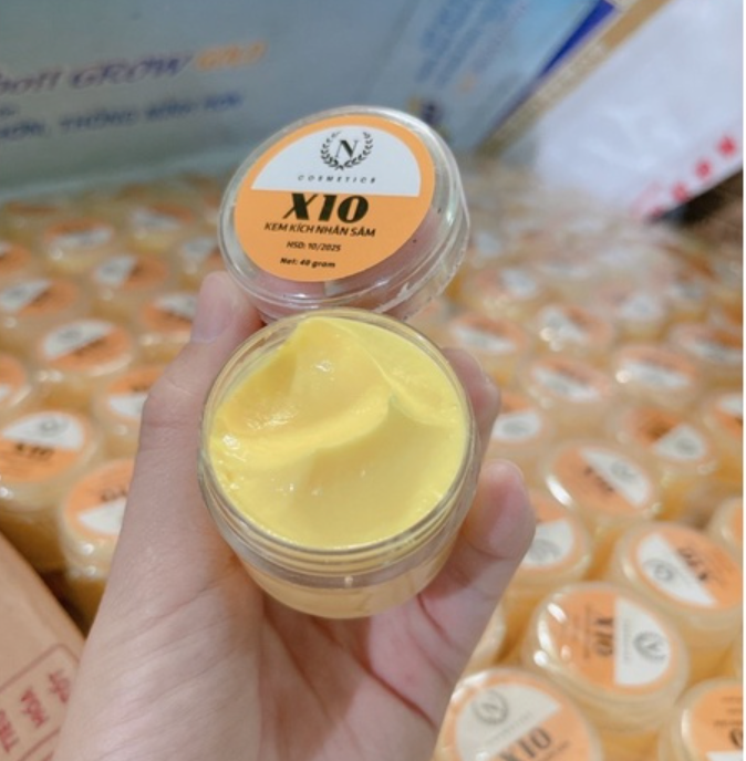 Kem Kích Trắng x10 trộn kem body siêu trắng da