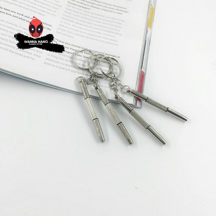 Móc Khóa Tua Vít Sửa Chữa Gọng Kính Máy Tính Điện Thoại Chuyên Dụng P015 Wanna Hang