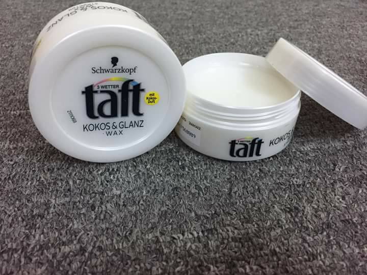 Sáp vuốt tóc Taft Kokos Glanz 75ml sáp mềm kết hợp tinh chất dừa dưỡng tóc - Hàng Đức