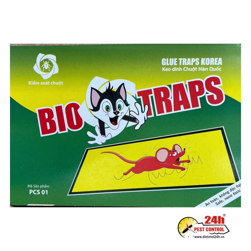 Keo dính chuột siêu dính, bẫy dính chuột giấy loại 1 Biotraps