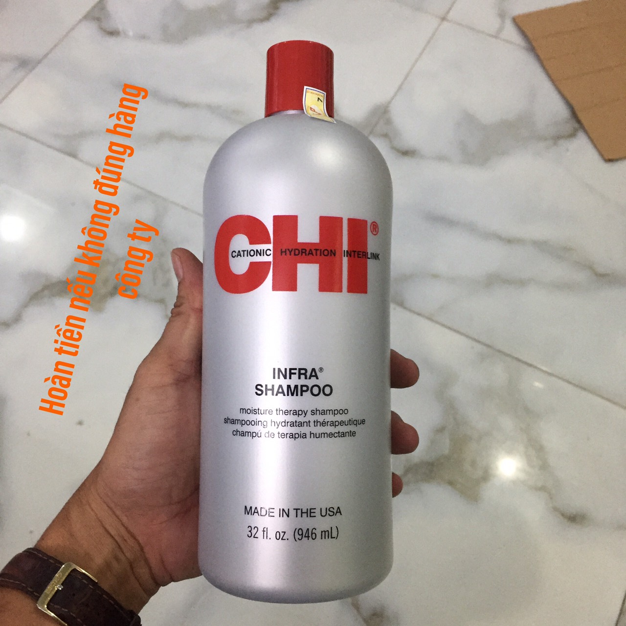 [HCM]Dầu gội CHI Infra Moisture Therapy shampoo siêu mượt cho tóc khô hư tổn Mỹ 946ml