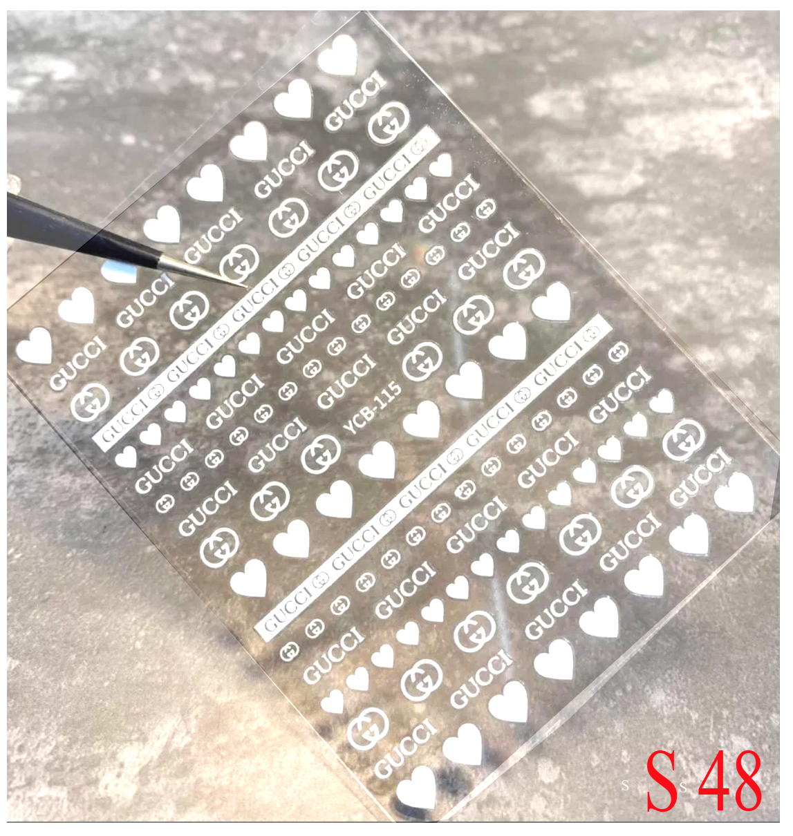 Sticker gắn móng chăm sóc trang trí móng làm đẹp nail mi