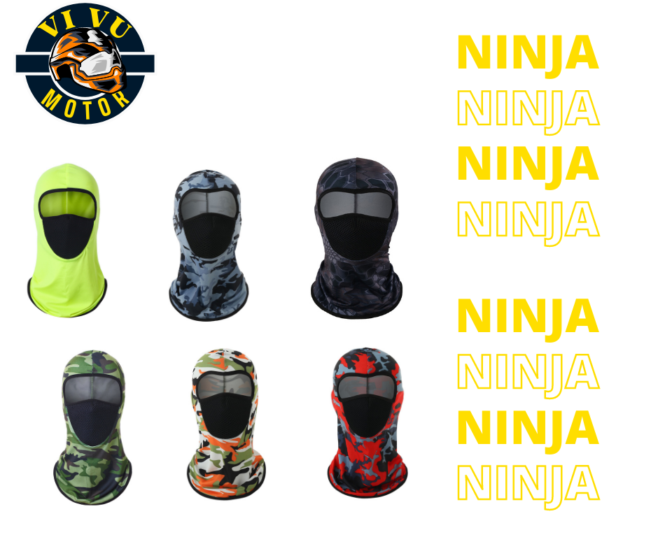 Mũ chùm đầu ninja makino fox