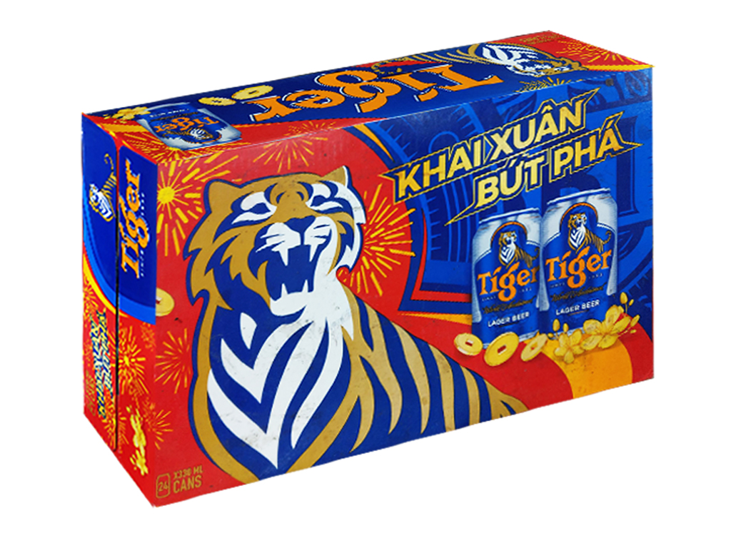 Bia tiger xuân 2022