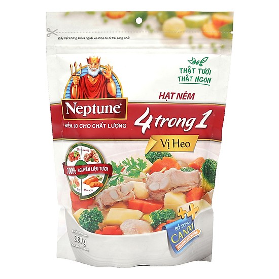 Combo 2 gói hạt nêm neptune 350g