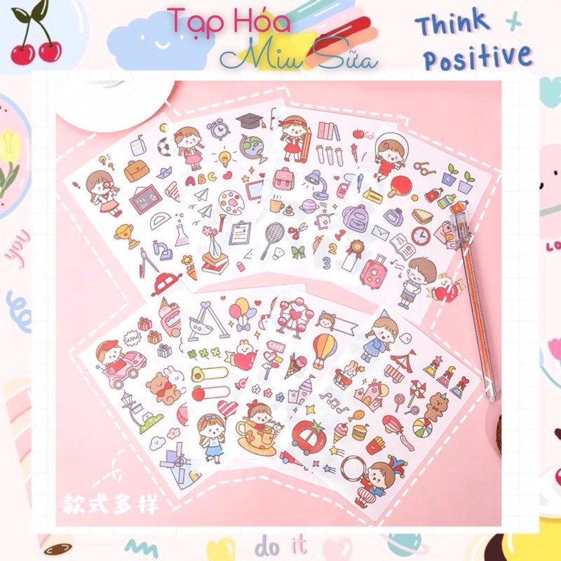 Sticker mẫu mới nhất 2021 siêu dễ thương - MiuSua