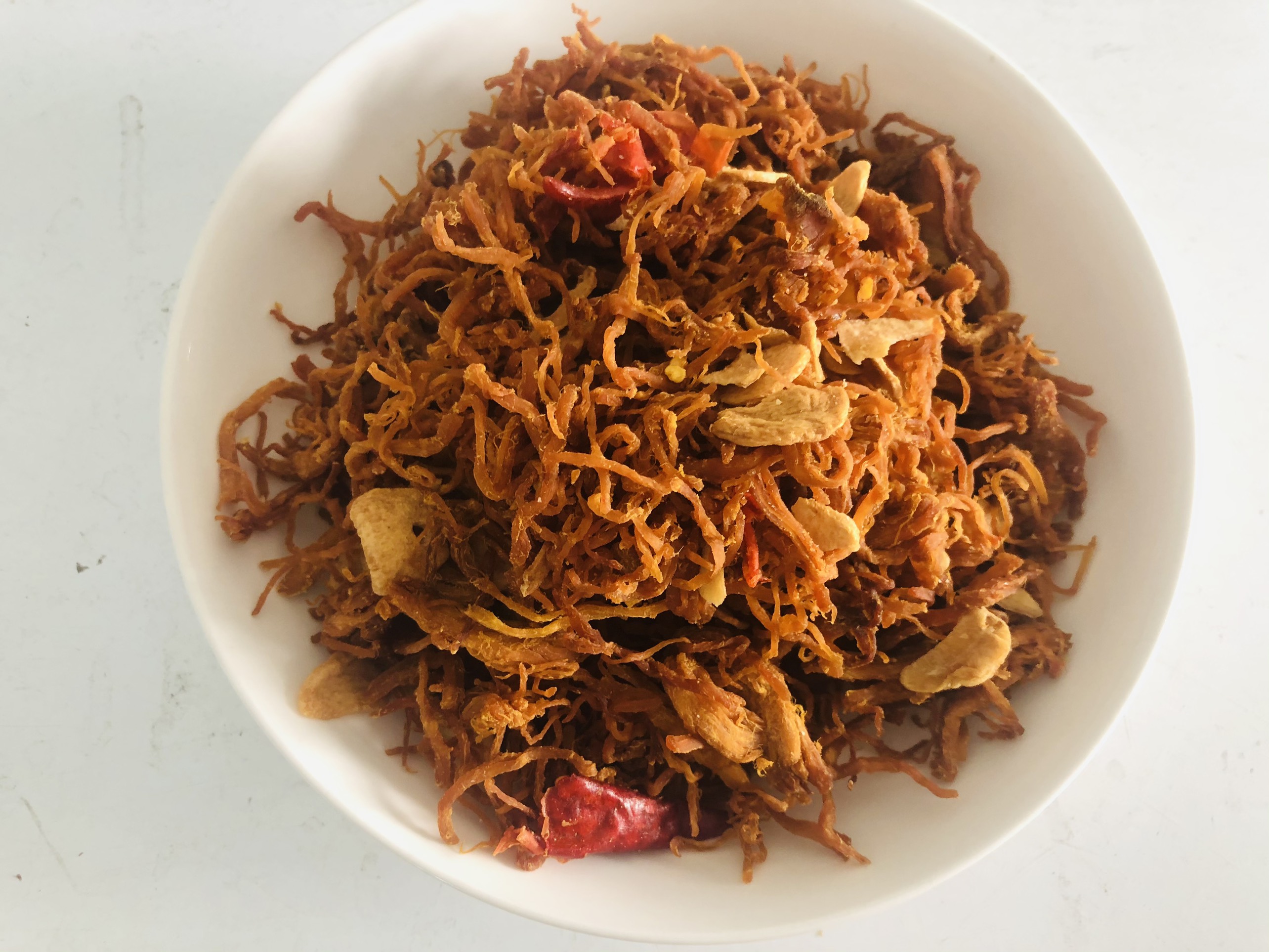 1kg khô gà xé cay loại 1